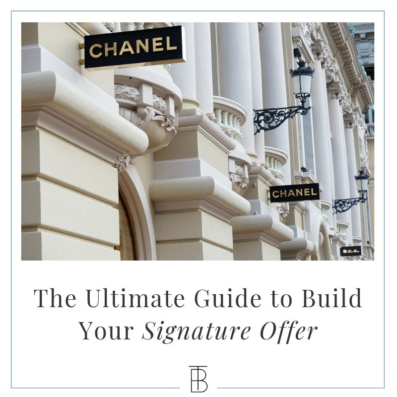 The Ultimate Guide to Build Your Signature Offer by Terra Bohlmann